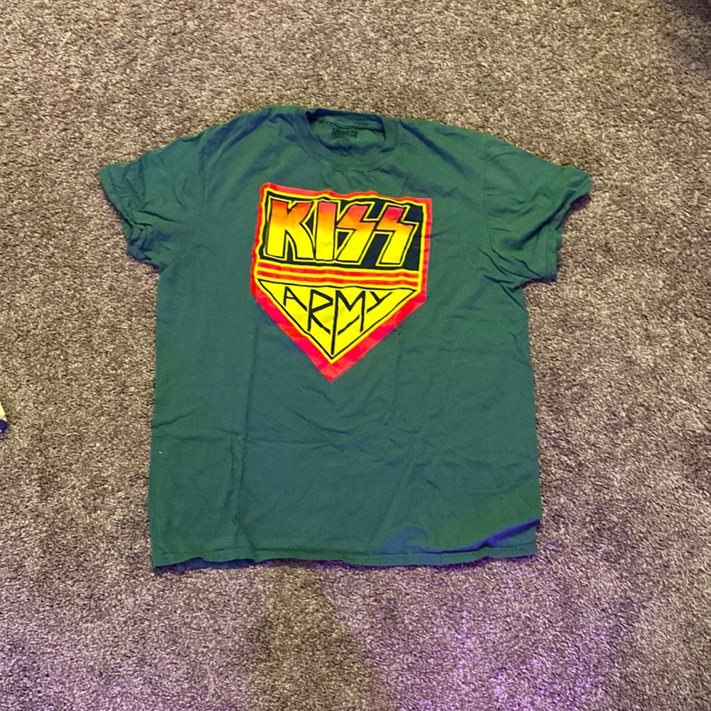 Kiss Rock band tee